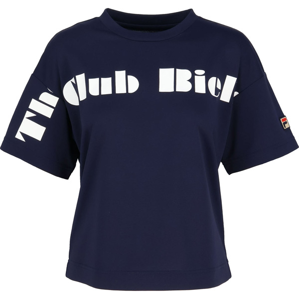 【予約商品 8月上旬発売予定】フィラ グラフィックティーシャツ （ CZ6FGW011-NV0 ）[ FILA LS レディース ]26FW