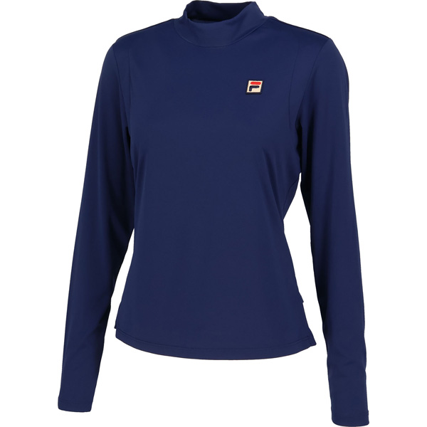 【予約商品 8月上旬発売予定】フィラ ロングスリーブシャツ （ CZ6FGW013-NV0 ）[ FILA LS レディース ]26FW