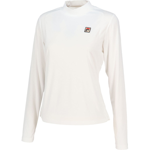【予約商品 8月上旬発売予定】フィラ ロングスリーブシャツ （ CZ6FGW013-WT0 ）[ FILA LS レディース ]26FW