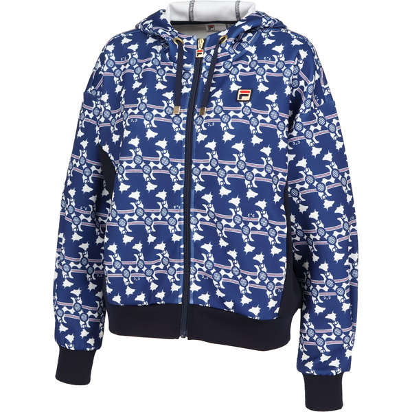 【予約商品 9月上旬発売】フィラ フルジップパーカ （ CZ6FGW024-NV0 ）[ FILA LWJ レディース ]26FW