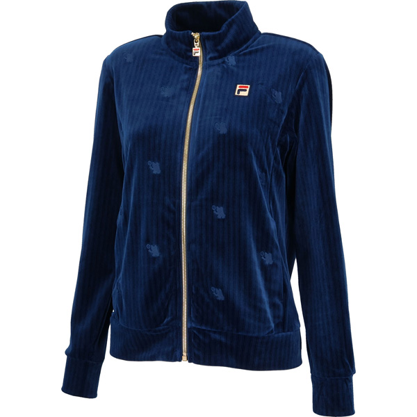 【予約商品 9月上旬発売】フィラ トラックジャケット （ CZ6FGW028-NV0 ）[ FILA LWJ レディース ]26FW