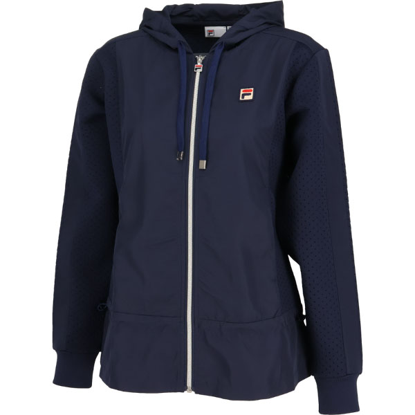 【予約商品 9月上旬発売】フィラ フーディジャケット （ CZ6FGW032-NV0 ）[ FILA LWJ レディース ]26FW