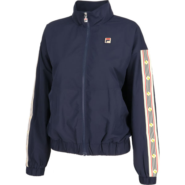 【予約商品 9月上旬発売】フィラ トラックジャケット （ CZ6FGW034-NV0 ）[ FILA LWJ レディース ]26FW