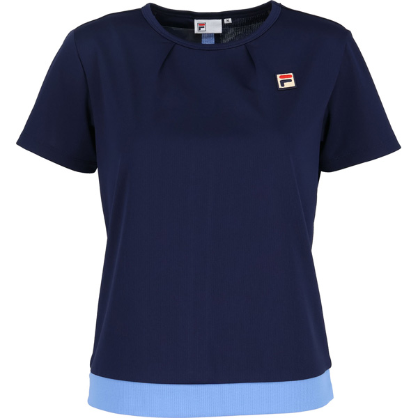 【予約商品 9月上旬発売】フィラ ゲームシャツ （ CZ6FGW039-NV0 ）[ FILA LS レディース ]26FW