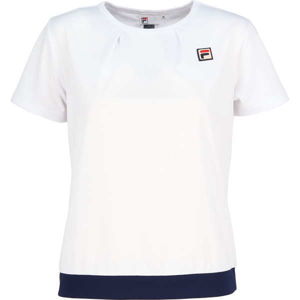 【予約商品 9月上旬発売】フィラ ゲームシャツ （ CZ6FGW039-WT0 ）[ FILA LS レディース ]26FW
