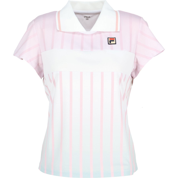 【予約商品 8月上旬発売予定】フィラ ポロシャツ （ CZ6FGW042-LPK ）[ FILA LS レディース ]26FW