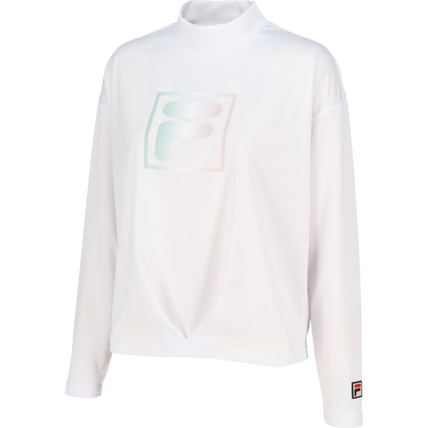 【予約商品 8月上旬発売予定】フィラ ロングスリーブシャツ （ CZ6FGW043-WT0 ）[ FILA LS レディース ]26FW
