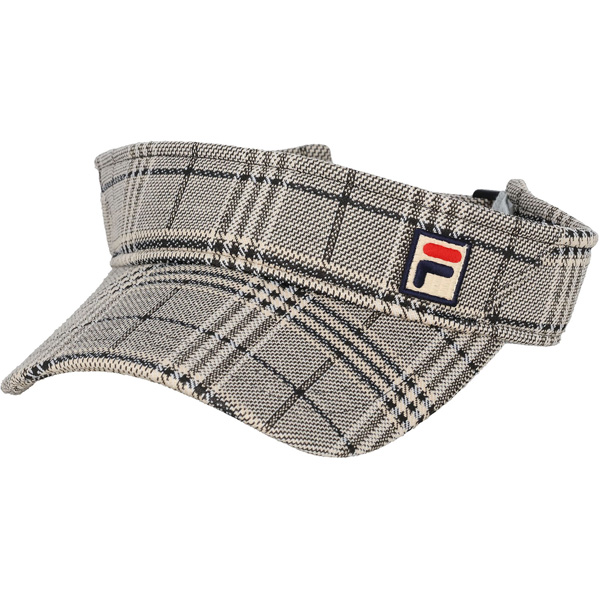 【予約商品 9月上旬発売】フィラ サンバイザー （ CZ6FGW056-BK0 ）[ FILA SUV アクセサリー ]26FW
