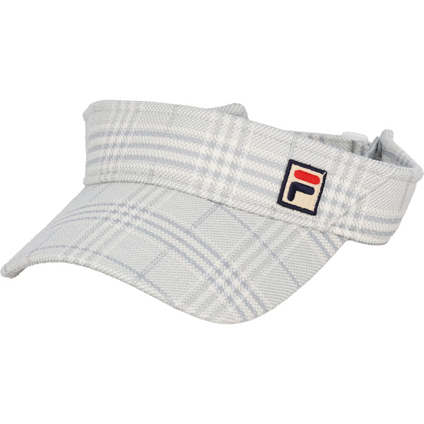 【予約商品 9月上旬発売】フィラ サンバイザー （ CZ6FGW056-MGY ）[ FILA SUV アクセサリー ]26FW