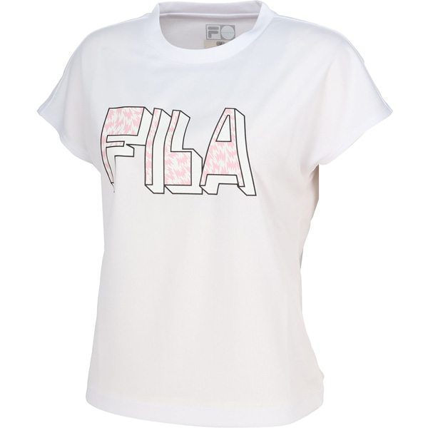 【予約商品 9月上旬発売】【数量限定】フィラ グラフィックティーシャツ （ CZ6FGW704-WT0 ）[ FILA LS レディース ]26FW