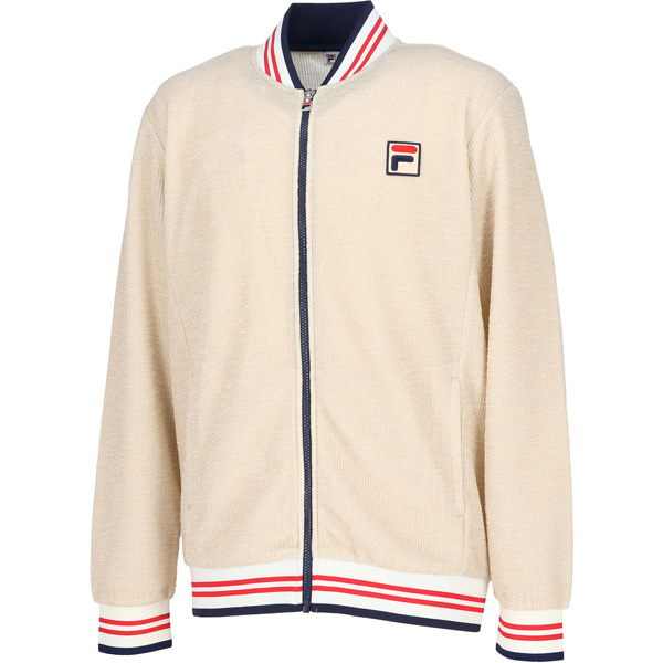 【販売開始前商品 2月上旬発売予定】フィラ トラックジャケット （ CZ6SGM003-BE0 ）[ FILA MWJ メンズ ]26SS