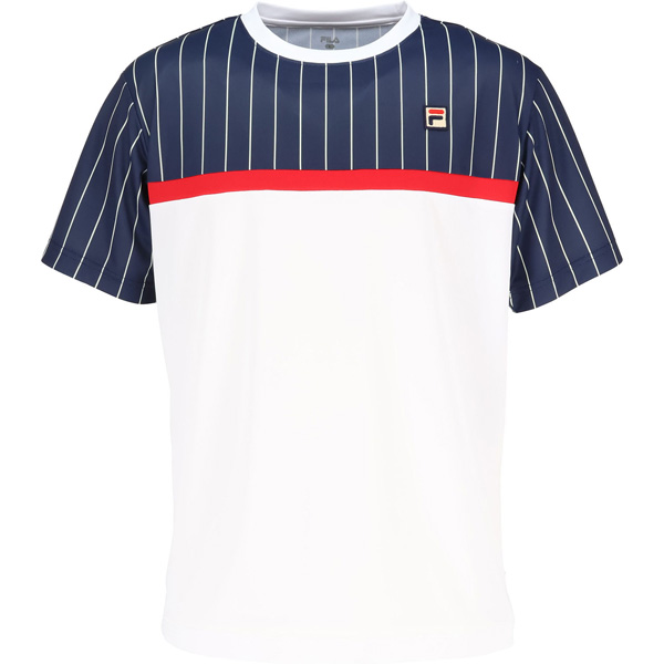 【販売開始前商品 2月上旬発売予定】フィラ ゲームシャツ （ CZ6SGM005-NV0 ）[ FILA MS メンズ ]26SS