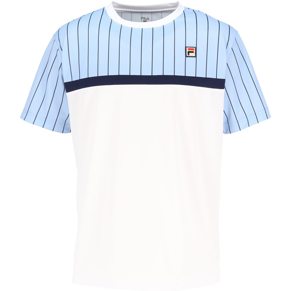 【販売開始前商品 2月上旬発売予定】フィラ ゲームシャツ （ CZ6SGM005-SAX ）[ FILA MS メンズ ]26SS