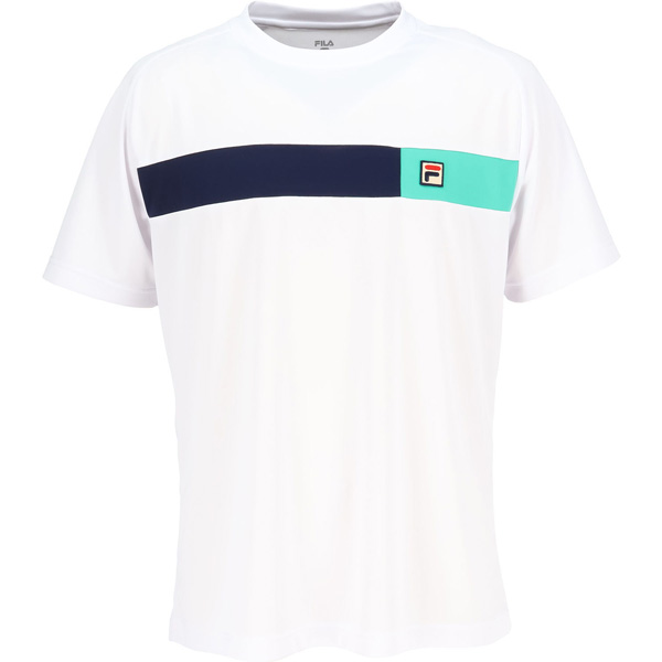 【販売開始前商品 3月上旬発売予定】フィラ ゲームシャツ （ CZ6SGM008-WT0 ）[ FILA MS メンズ ]26SS