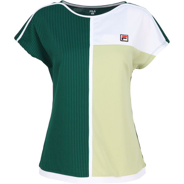 【販売開始前商品 2月上旬発売予定】フィラ ゲームシャツ （ CZ6SGW002-DGN ）[ FILA LS レディース ]26SS