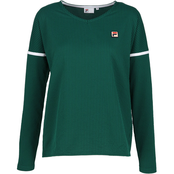 フィラ ロングスリーブシャツ （ CZ6SGW003-DGN ）[ FILA LS レディース ]26SS