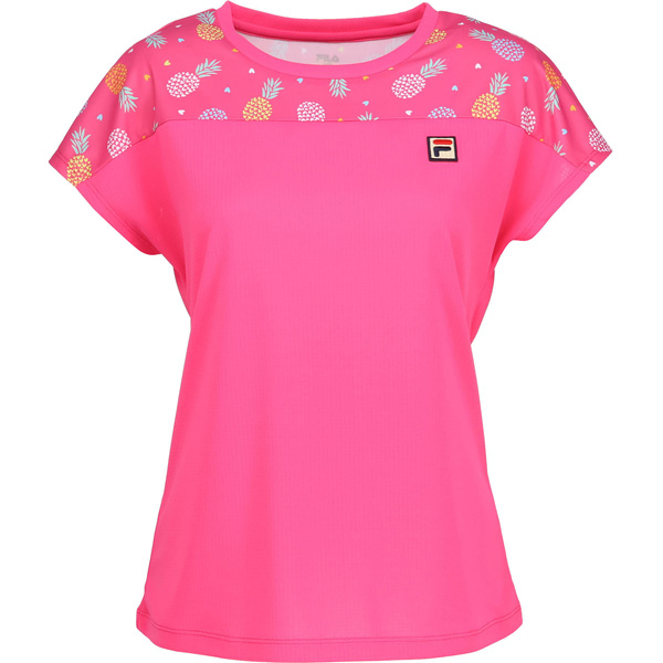 【販売開始前商品 2月上旬発売予定】フィラ ゲームシャツ （ CZ6SGW007-PK0 ）[ FILA LS レディース ]26SS