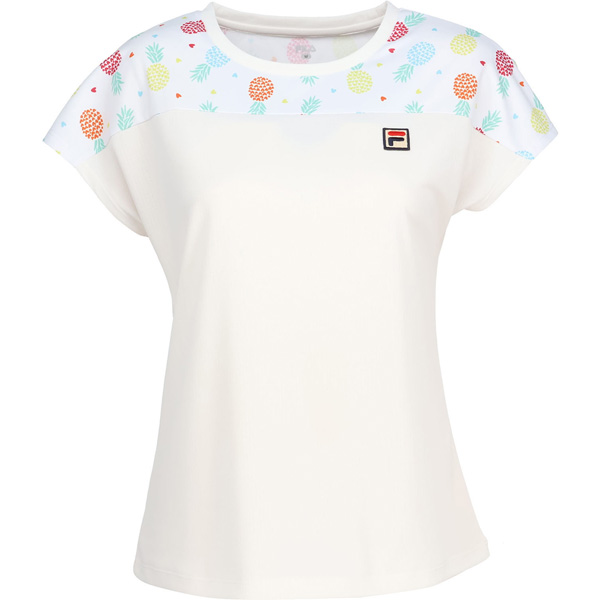 【販売開始前商品 2月上旬発売予定】フィラ ゲームシャツ （ CZ6SGW007-WT0 ）[ FILA LS レディース ]26SS