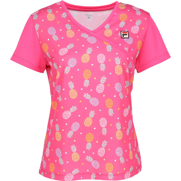 【販売開始前商品 2月上旬発売予定】フィラ ゲームシャツ （ CZ6SGW008-PK0 ）[ FILA LS レディース ]26SS