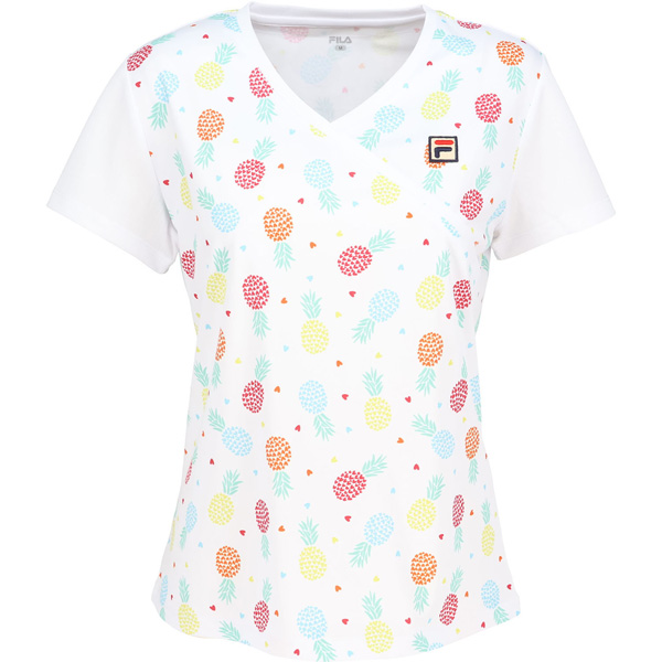 【販売開始前商品 2月上旬発売予定】フィラ ゲームシャツ （ CZ6SGW008-WT0 ）[ FILA LS レディース ]26SS