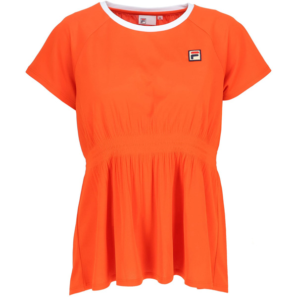 フィラ ゲームシャツ （ CZ6SGW011-OG0 ）[ FILA LS レディース ]26SS