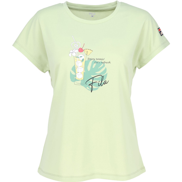 【販売開始前商品 2月上旬発売予定】フィラ グラフィックTシャツ （ CZ6SGW018-LKH ）[ FILA LS レディース ]26SS