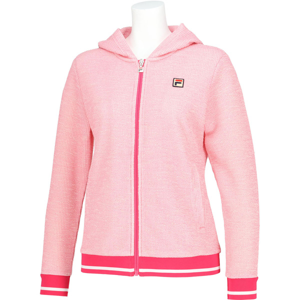 【販売開始前商品 2月上旬発売予定】フィラ フルジップパーカー （ CZ6SGW020-PK0 ）[ FILA LWJ レディース ]26SS