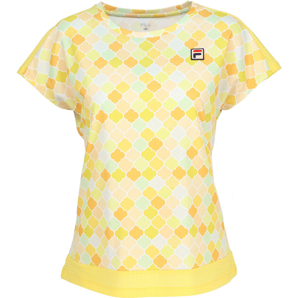 【販売開始前商品 3月上旬発売予定】フィラ ゲームシャツ （ CZ6SGW023-LYL ）[ FILA LS レディース ]26SS