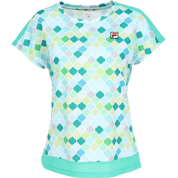 【販売開始前商品 3月上旬発売予定】フィラ ゲームシャツ （ CZ6SGW023-TQ0 ）[ FILA LS レディース ]26SS