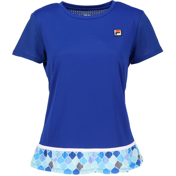 【販売開始前商品 3月上旬発売予定】フィラ ゲームシャツ （ CZ6SGW024-ROY ）[ FILA LS レディース ]26SS