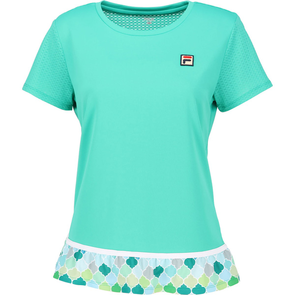 【販売開始前商品 3月上旬発売予定】フィラ ゲームシャツ （ CZ6SGW024-TQ0 ）[ FILA LS レディース ]26SS