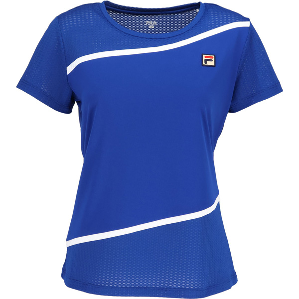 【販売開始前商品 3月上旬発売予定】フィラ ゲームシャツ （ CZ6SGW029-ROY ）[ FILA LS レディース ]26SS