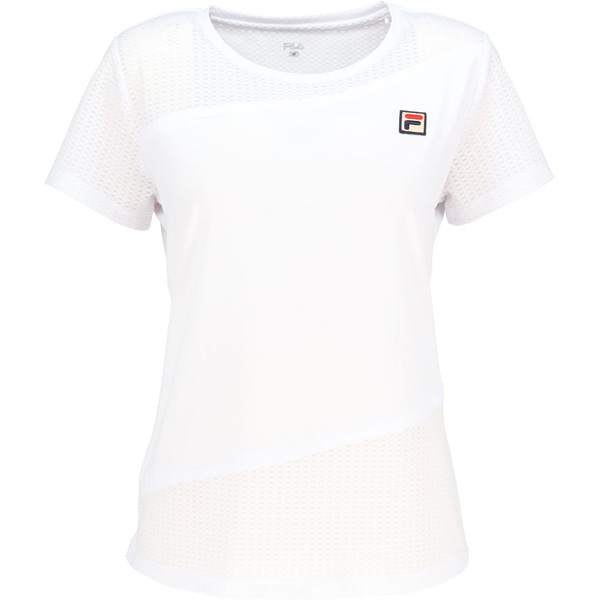 【販売開始前商品 3月上旬発売予定】フィラ ゲームシャツ （ CZ6SGW029-WT0 ）[ FILA LS レディース ]26SS