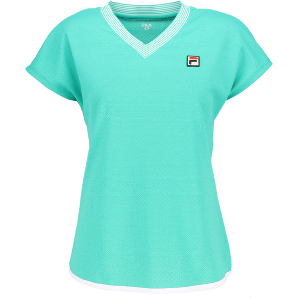 【販売開始前商品 3月上旬発売予定】フィラ ゲームシャツ （ CZ6SGW032-TQ0 ）[ FILA LS レディース ]26SS