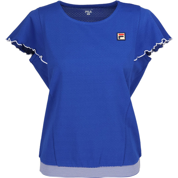 【販売開始前商品 3月上旬発売予定】フィラ ゲームシャツ （ CZ6SGW033-ROY ）[ FILA LS レディース ]26SS