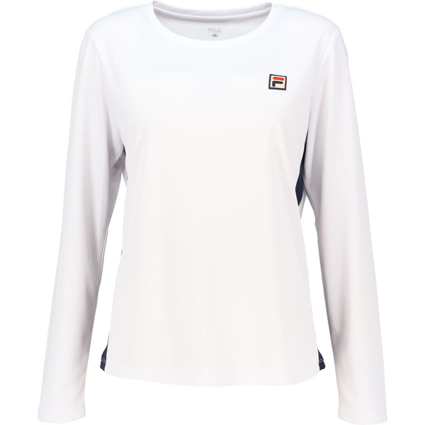 【販売開始前商品 3月上旬発売予定】フィラ ロングスリーブシャツ （ CZ6SGW036-WT0 ）[ FILA LS レディース ]26SS