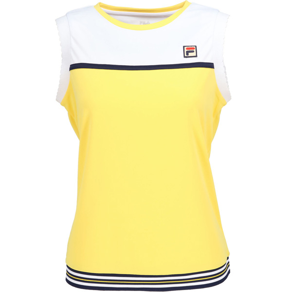 フィラ ノースリーブゲームシャツ （ CZ6SGW037-LYL ）[ FILA LS レディース ]26SS