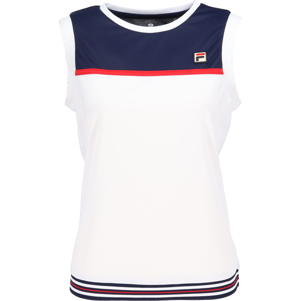 フィラ ノースリーブゲームシャツ （ CZ6SGW037-WT0 ）[ FILA LS レディース ]26SS