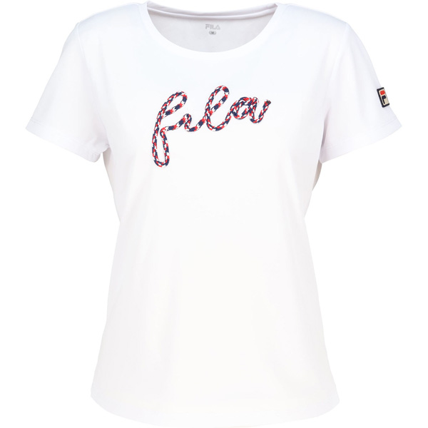 【販売開始前商品 3月上旬発売予定】フィラ グラフィックTシャツ （ CZ6SGW041-WT0 ）[ FILA LS レディース ]26SS
