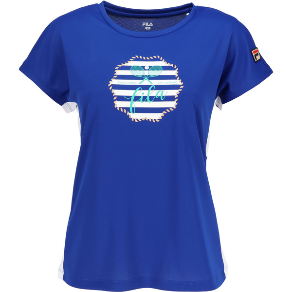 【販売開始前商品 3月上旬発売予定】フィラ グラフィックTシャツ （ CZ6SGW042-ROY ）[ FILA LS レディース ]26SS