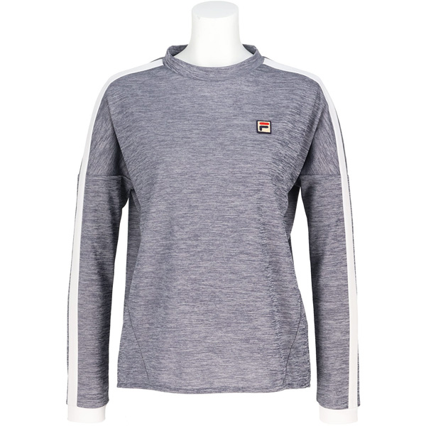 【販売開始前商品 3月上旬発売予定】フィラ ロングスリーブシャツ （ CZ6SGW050-NV0 ）[ FILA LS レディース ]26SS