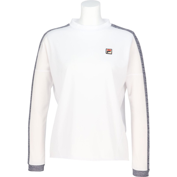 【販売開始前商品 3月上旬発売予定】フィラ ロングスリーブシャツ （ CZ6SGW050-WT0 ）[ FILA LS レディース ]26SS