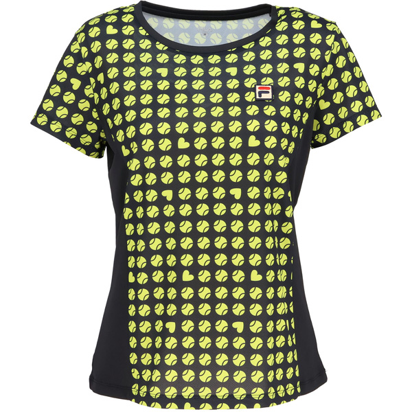 フィラ ゲームシャツ （ CZ6SGW053-BK0 ）[ FILA LS レディース ]26SS