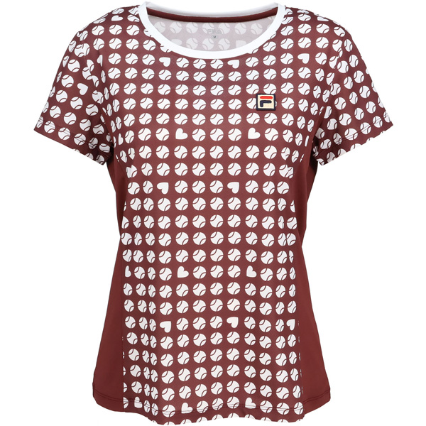 【販売開始前商品 4月上旬発売予定】フィラ ゲームシャツ （ CZ6SGW053-BN0 ）[ FILA LS レディース ]26SS