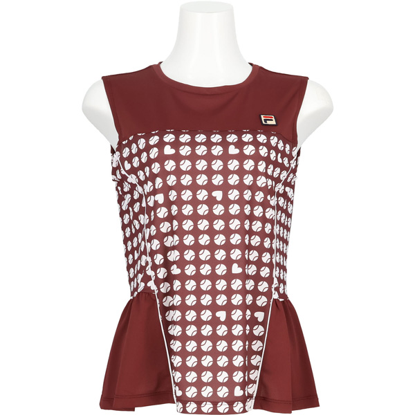 【販売開始前商品 4月上旬発売予定】フィラ ノースリーブゲームシャツ （ CZ6SGW054-BN0 ）[ FILA LS レディース ]26SS