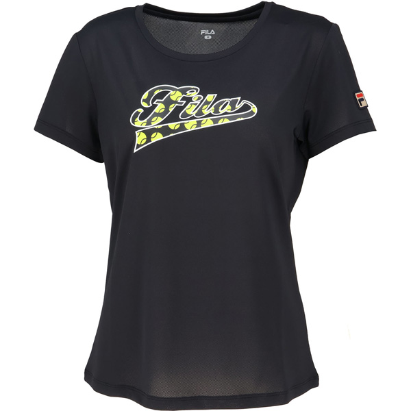 フィラ グラフィックTシャツ （ CZ6SGW056-BK0 ）[ FILA LS レディース ]26SS