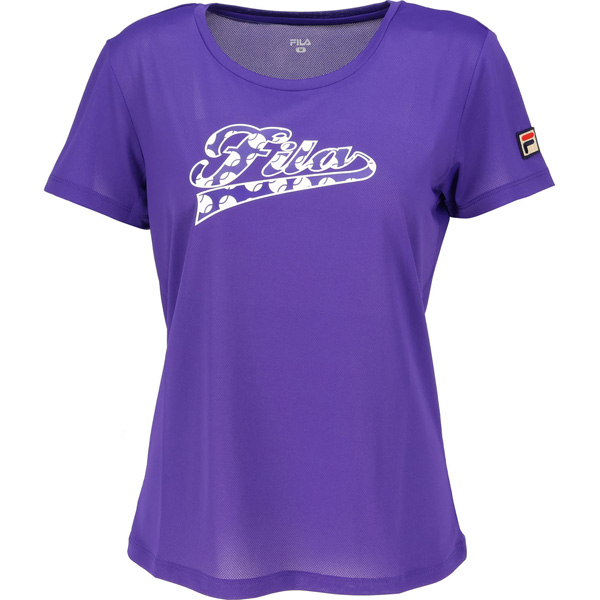 フィラ グラフィックTシャツ （ CZ6SGW056-PPL ）[ FILA LS レディース ]26SS