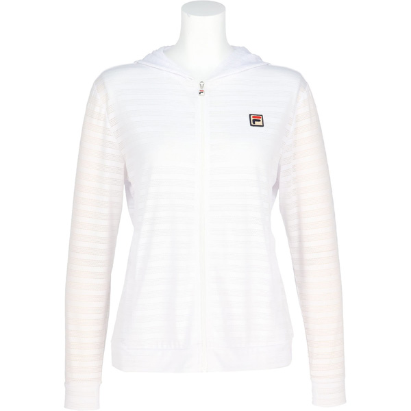 【販売開始前商品 4月上旬発売予定】フィラ フルジップパーカー （ CZ6SGW057-WT0 ）[ FILA LWJ レディース ]26SS