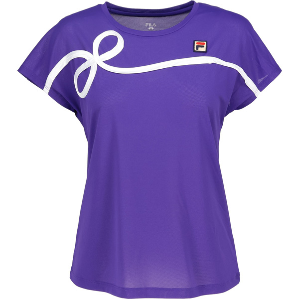 【販売開始前商品 4月上旬発売予定】フィラ ゲームシャツ （ CZ6SGW061-PPL ）[ FILA LS レディース ]26SS