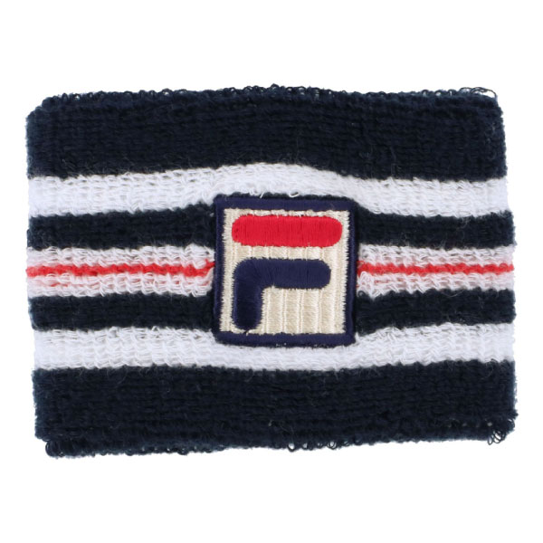 フィラ ショートリストバンド （ CZ6XGW001-NV0 ）[ FILA ACC アクセサリー ]26SS